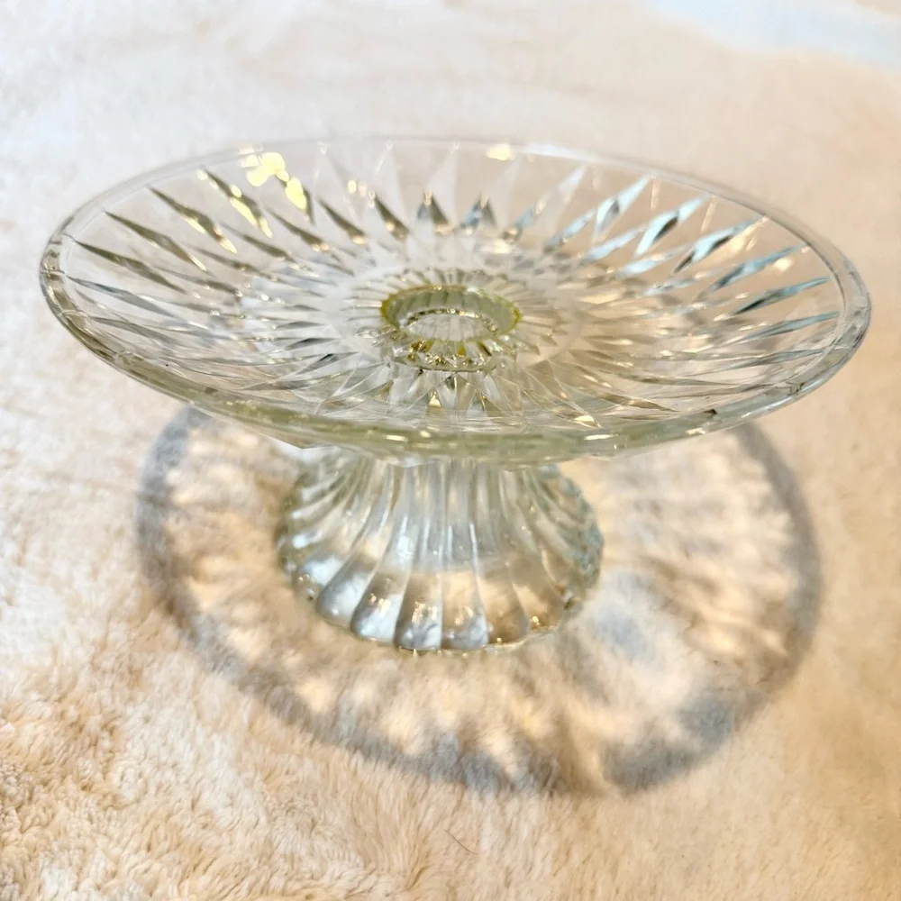 Glass Pedestal Dessert Stand